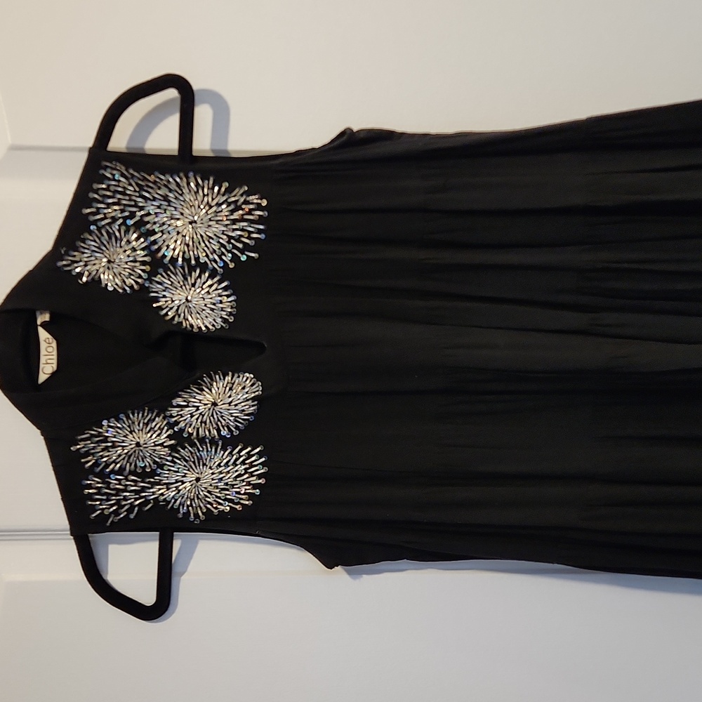 Chloe dress with beads - Picture 3 of 6